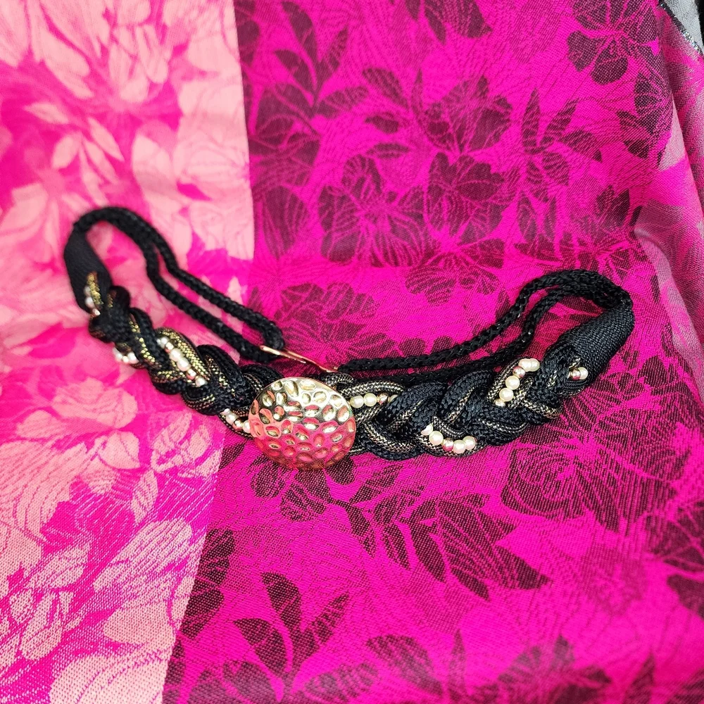 Vintage Braided Rope Belt. Excellent Used Condition.